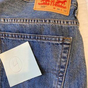 Men's Levi's Jeans 569 36X32